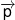\overrightarrow p 