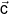 \vec c