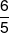 \frac{6}{5}
