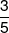 \frac{3}{5}