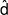 \hat d