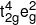 t_{2g}^4e_g^2