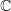 {\Bbb C}