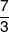 \frac{7}{3}