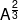 {A^{\frac{2}{3}}}