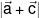 |\vec a + \vec c|
