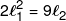 2\ell _1^2 = 9{\ell _2}